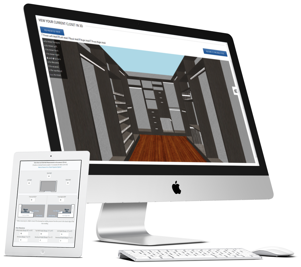 ClosetPro Software - Cloud based responsive closet design tool